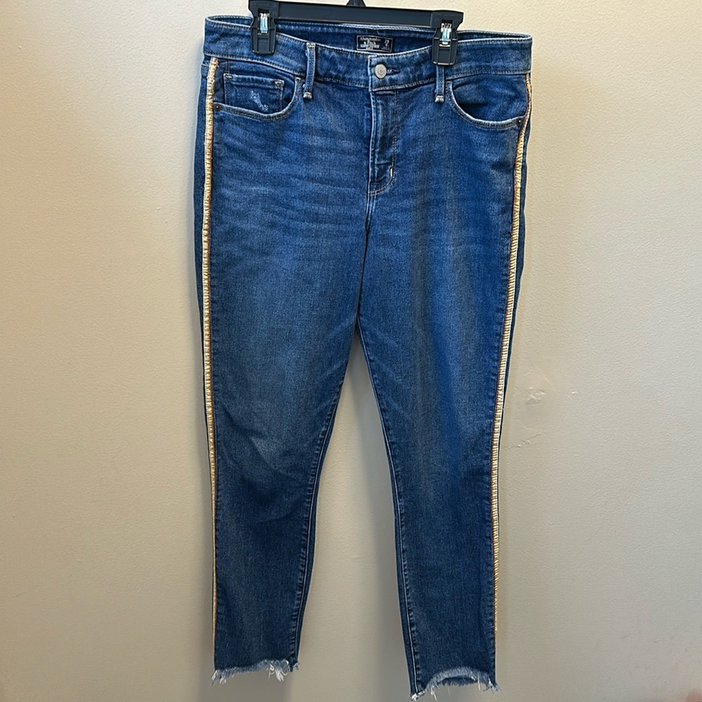 Abercrombie & Fitch Harper Low Rise Ankle women’s jeans size 8 or 29 waist